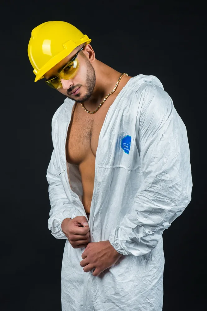 Studio lighting in photos in Baku