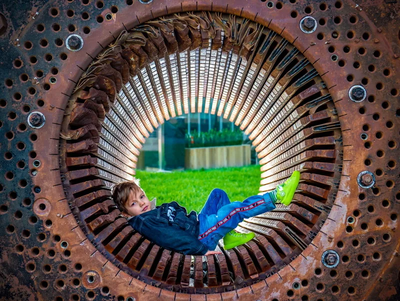 Photo of children in a park in Baku