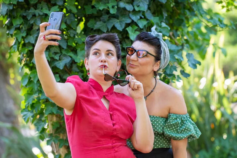 Selfie photo for Instagram in Baku