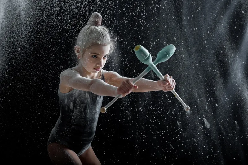 Individual photoshoot in a photo studio in Baku